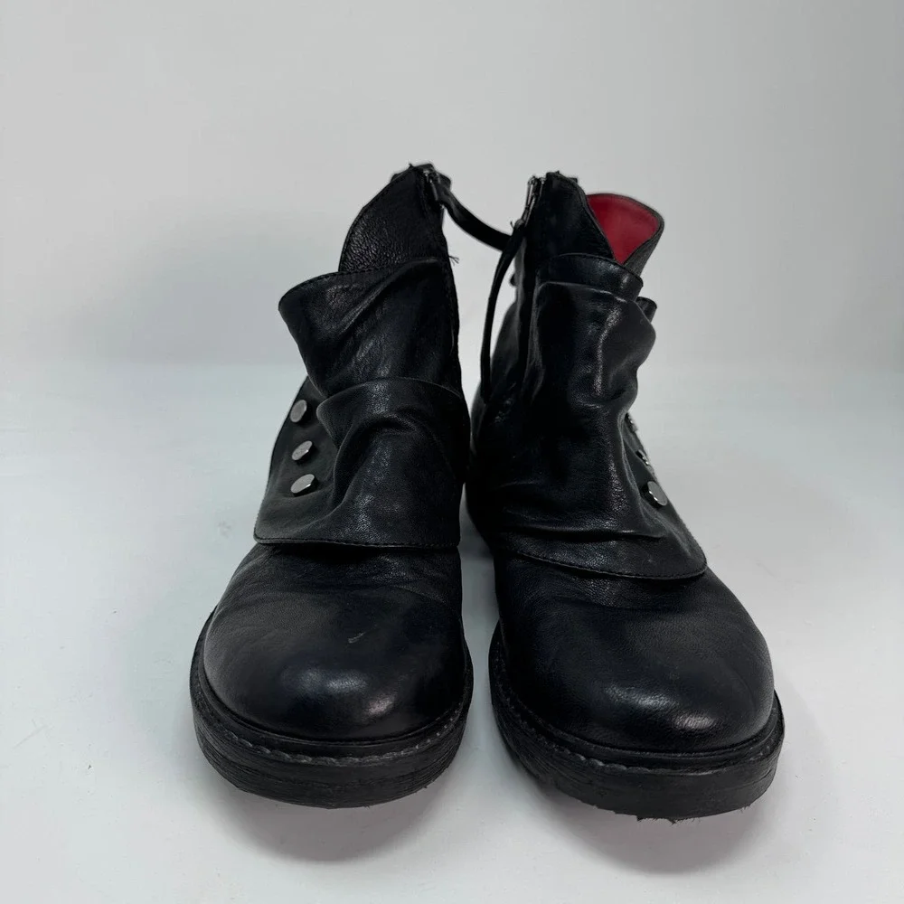 Cordani Women's 39/8..5 Black Leather‎ Ankle Boot - Picture 3 of 8